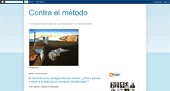 Desktop Screenshot of contraelmetodo.blogspot.com