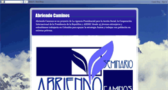 Desktop Screenshot of abriendocaminosaiesec.blogspot.com