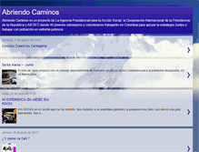 Tablet Screenshot of abriendocaminosaiesec.blogspot.com