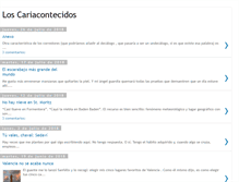 Tablet Screenshot of loscariacontecidos.blogspot.com