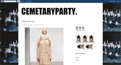 Desktop Screenshot of cemetarypartyx.blogspot.com