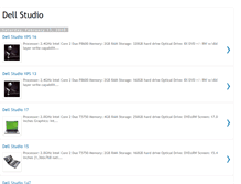 Tablet Screenshot of dellstudioshop.blogspot.com