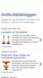 Mobile Screenshot of antikvitetsbloggen.blogspot.com