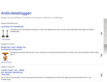 Tablet Screenshot of antikvitetsbloggen.blogspot.com