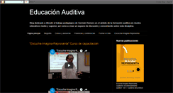 Desktop Screenshot of educacionauditivagermanromero.blogspot.com