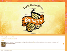 Tablet Screenshot of barnettsbakery.blogspot.com