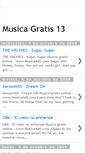 Mobile Screenshot of musicagratis13.blogspot.com