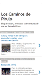 Mobile Screenshot of loscaminosdepirulo.blogspot.com