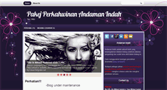 Desktop Screenshot of andamanindah.blogspot.com