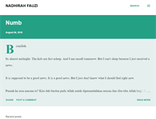 Tablet Screenshot of nadhirahfauzi.blogspot.com