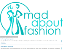 Tablet Screenshot of madaboutfashion.blogspot.com