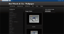 Desktop Screenshot of hotwheelswallpaper.blogspot.com