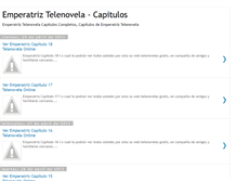 Tablet Screenshot of emperatriztv.blogspot.com