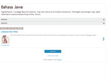 Tablet Screenshot of cahjawa.blogspot.com