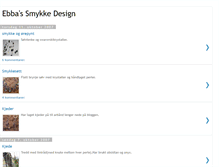 Tablet Screenshot of ebbasmykkedesign.blogspot.com