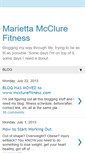 Mobile Screenshot of mariettamcclurefitness.blogspot.com