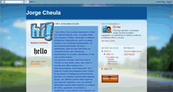 Desktop Screenshot of jorgecheula.blogspot.com