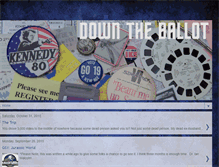 Tablet Screenshot of downtheballot.blogspot.com