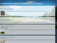 Tablet Screenshot of communedegesvesjeunesse.blogspot.com