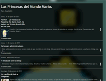 Tablet Screenshot of lasprincesasdelmundomario.blogspot.com