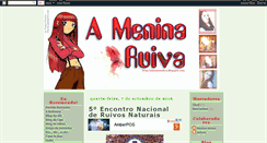 Desktop Screenshot of ameninaruiva.blogspot.com