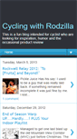 Mobile Screenshot of cyclingwithrodzilla.blogspot.com