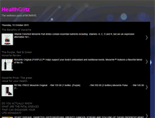 Tablet Screenshot of healthglitzmonavie.blogspot.com