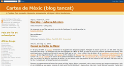 Desktop Screenshot of cartesdemexic.blogspot.com