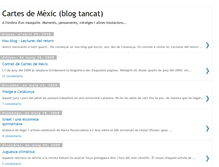 Tablet Screenshot of cartesdemexic.blogspot.com