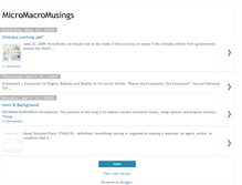 Tablet Screenshot of micromacromusings.blogspot.com