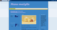 Desktop Screenshot of manomazylis.blogspot.com