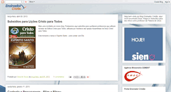 Desktop Screenshot of ensinadorcristao.blogspot.com