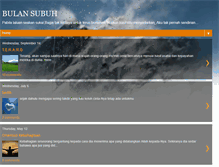 Tablet Screenshot of bulansubuh.blogspot.com