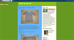 Desktop Screenshot of erbseundwurzel.blogspot.com