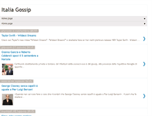 Tablet Screenshot of italia-gossip.blogspot.com