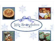 Tablet Screenshot of littlesnowflakesshop.blogspot.com