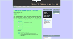 Desktop Screenshot of privatefisika.blogspot.com