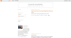 Desktop Screenshot of coachkandye.blogspot.com