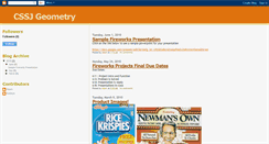 Desktop Screenshot of cssjgeometry.blogspot.com