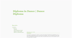 Desktop Screenshot of diplomaindance.blogspot.com