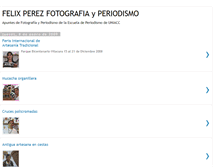 Tablet Screenshot of felixperezfotografia.blogspot.com