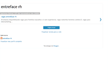 Tablet Screenshot of entrefacerh.blogspot.com