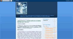Desktop Screenshot of aparicionesdevirgenmaria.blogspot.com