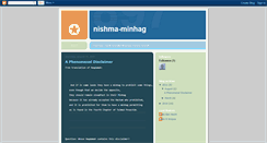 Desktop Screenshot of nishma-minhag.blogspot.com