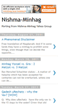 Mobile Screenshot of nishma-minhag.blogspot.com
