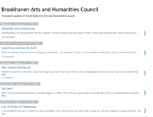 Tablet Screenshot of brookhavenarts.blogspot.com