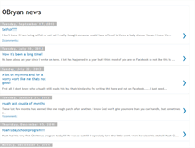 Tablet Screenshot of obryannews.blogspot.com