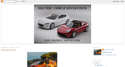 Desktop Screenshot of electricvehiclerevolution.blogspot.com