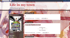 Desktop Screenshot of liveinmytown.blogspot.com