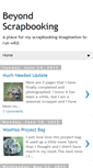 Mobile Screenshot of beyond-scrapbooking.blogspot.com
